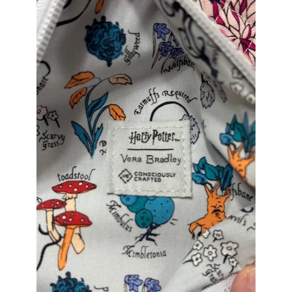 Vera Bradley x Harry Potter Herbology Collection Sling Backpack/ Zip ID Case Set